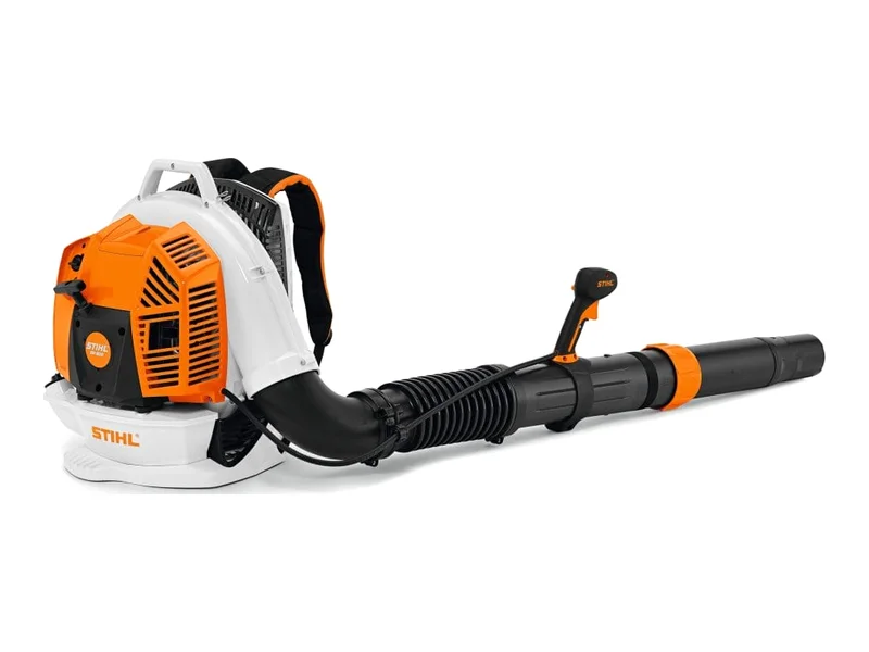 Soprador costal a combustão Stihl BR 800 para pátios e estacionamentos