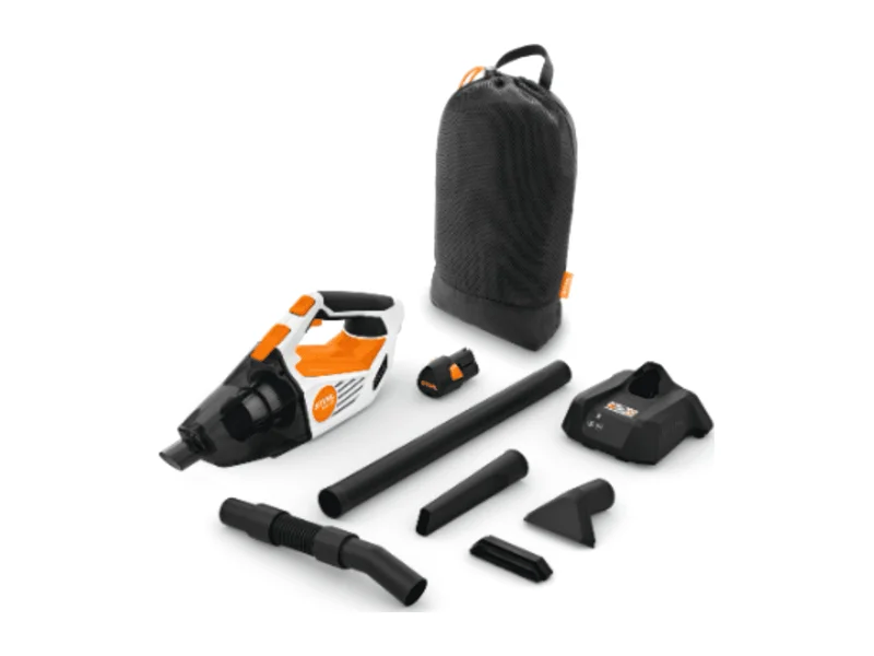 Aspirador de pó portátil a bateria Stihl SEA 20 com bateria AS 2 e carregador AL 1 à venda na Vila Agrícola em Itatiba